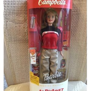 Barbie 1990’s Collectible Alphabet Soup Campbells